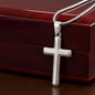 Gifts for Dad from Daughter, Cross Necklace Gift for Men