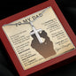 Gifts for Dad from Daughter, Cross Necklace Gift for Men