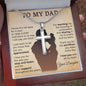 Gifts for Dad from Daughter, Cross Necklace Gift for Men