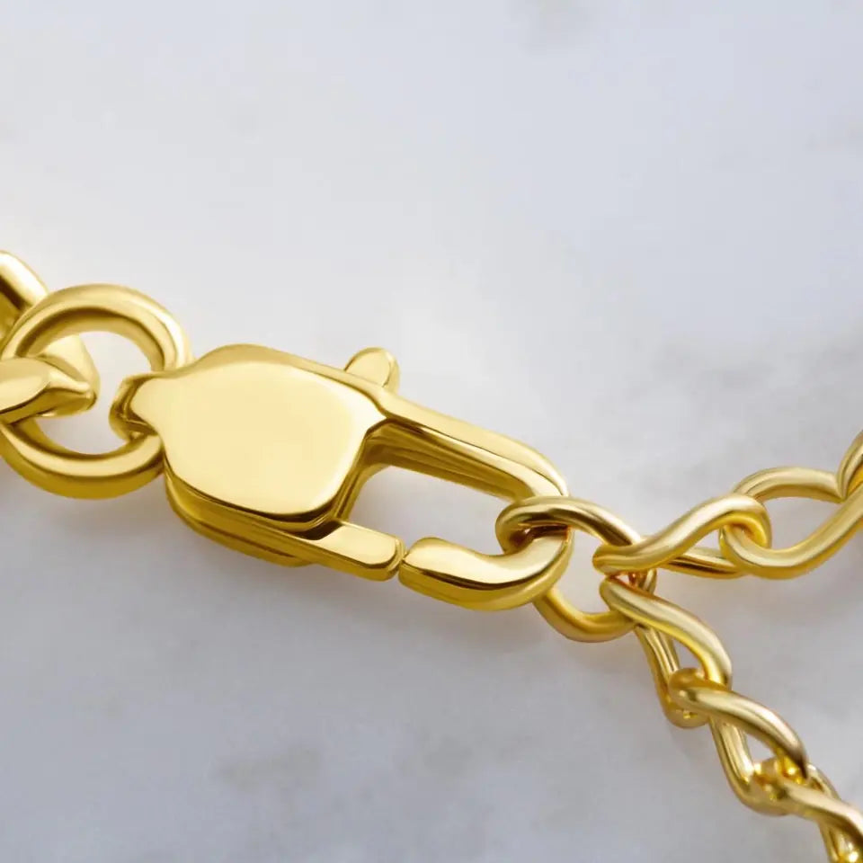 Personalized Gift For Grandson- Cuban Link Chain