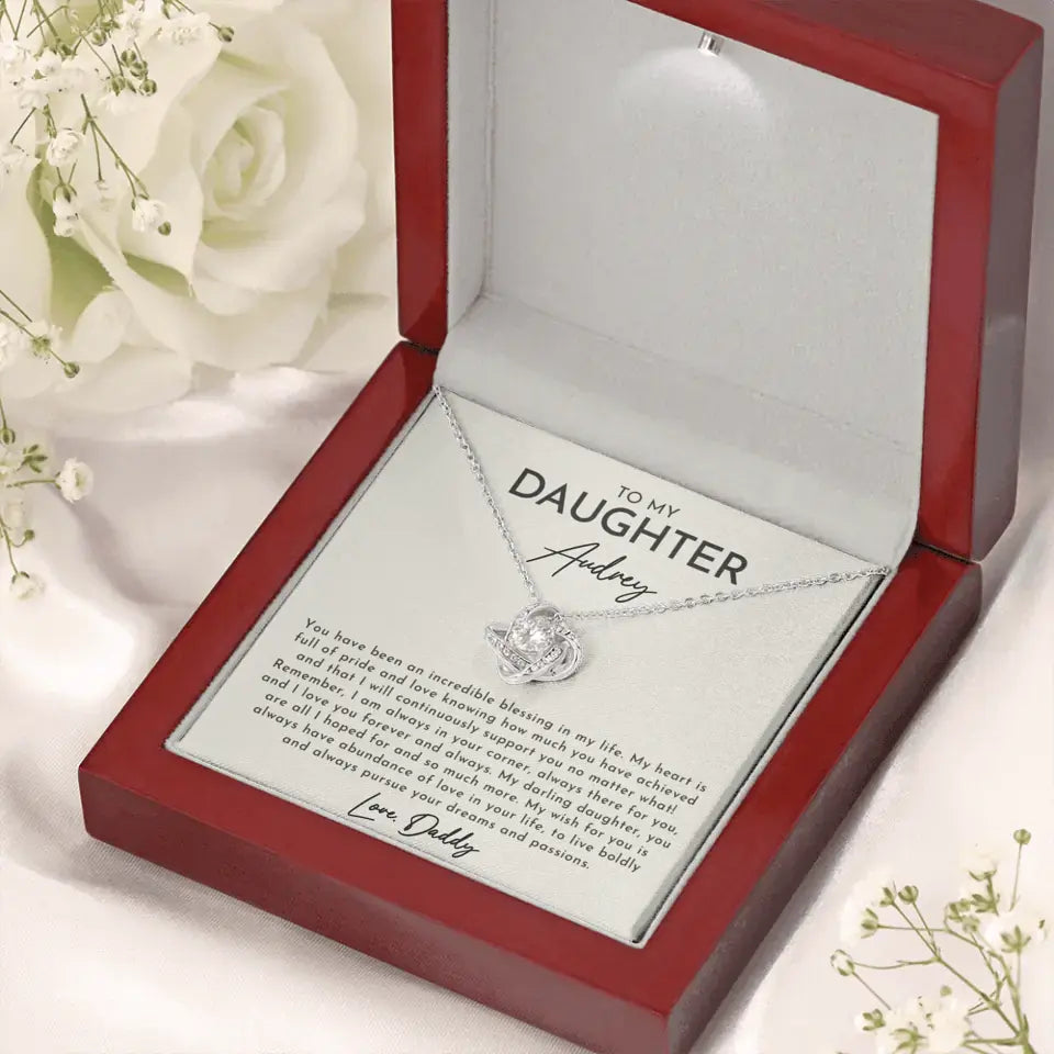 To My Daughter - Personalized Beautiful Gift Set