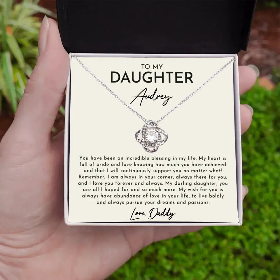 To My Daughter - Personalized Beautiful Gift Set