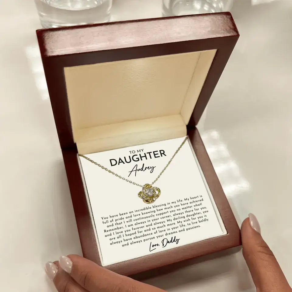 To My Daughter - Personalized Beautiful Gift Set