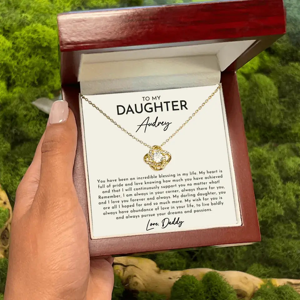 To My Daughter - Personalized Beautiful Gift Set