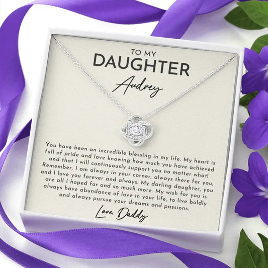 To My Daughter - Personalized Beautiful Gift Set