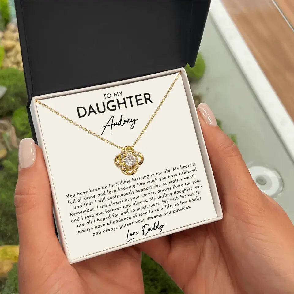 To My Daughter - Personalized Beautiful Gift Set