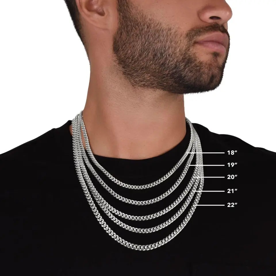 Personalized Gift For Son - Cuban Link Necklace