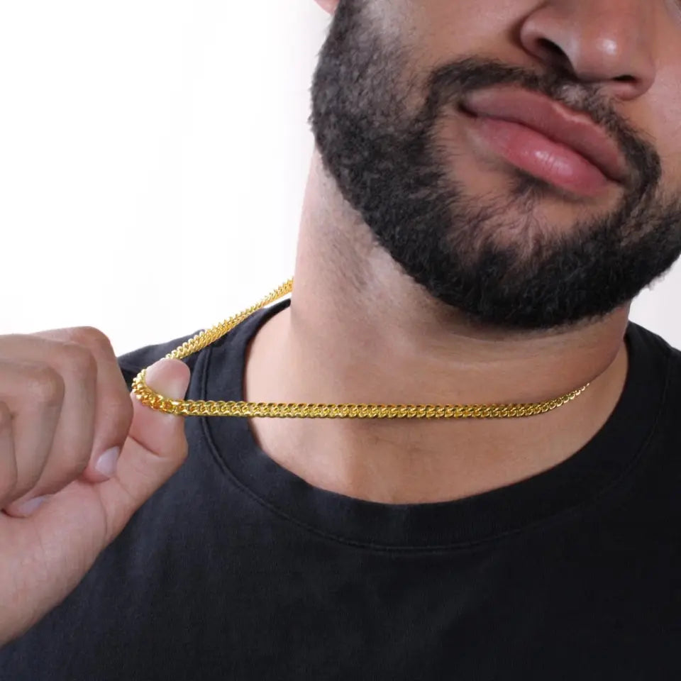 Personalized Gift For Son - Cuban Link Necklace