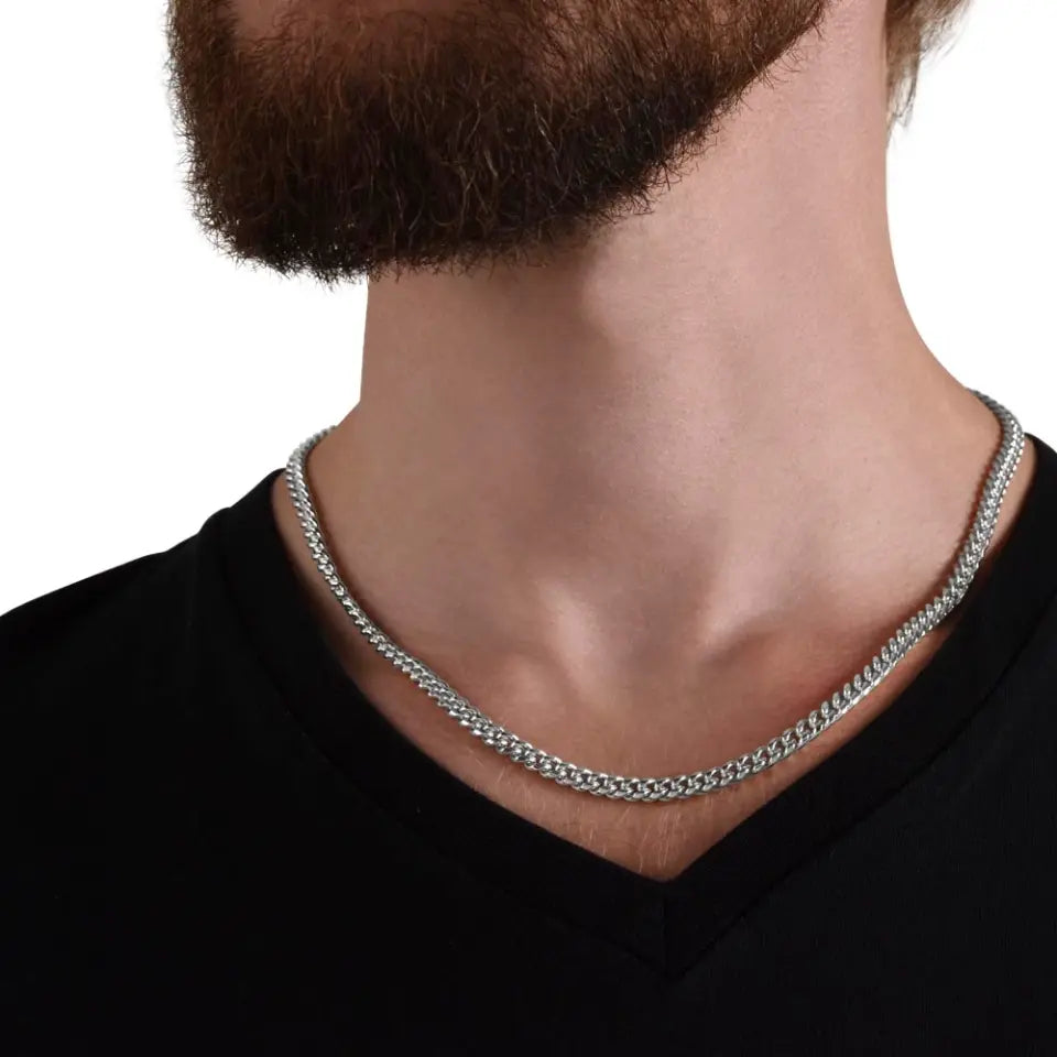 Personalized Gift For Son - Cuban Link Necklace