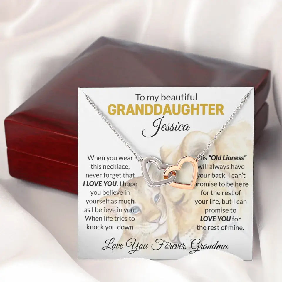 Gift For Granddaughter From Grandma- Beautiful Custom Gift Set - GD005