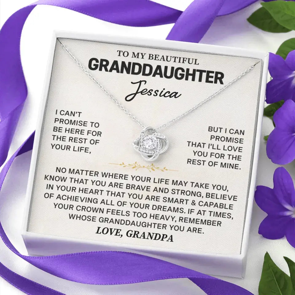 Granddaughter Gift - Personalized Beautiful Gift Set - GD007