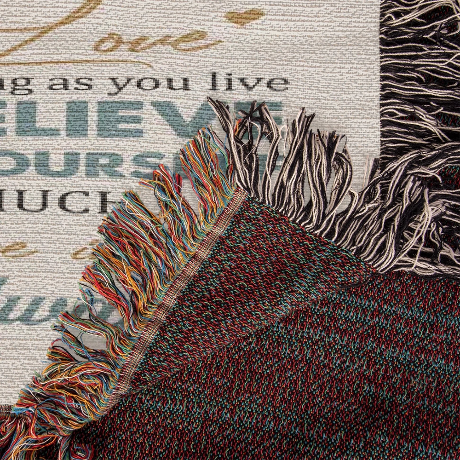 Woven Throw 50x60 4