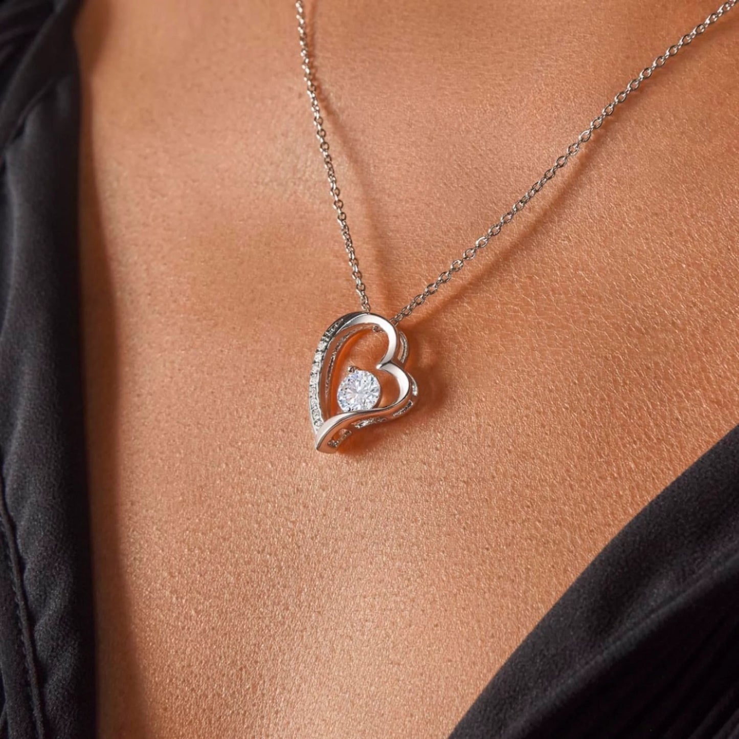To My Daughter - Personalized Necklace Gift Set - D17