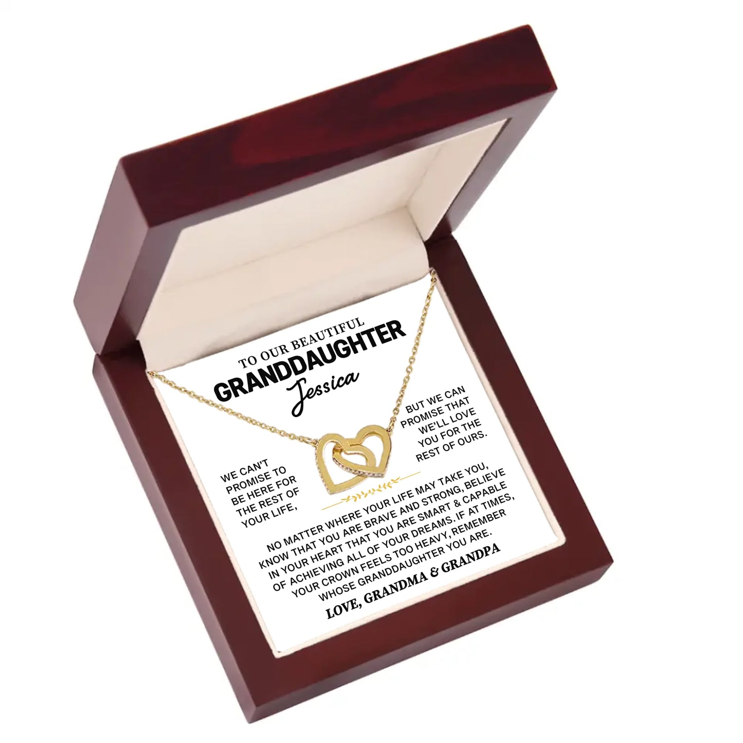 Granddaughter Gift - Personalized Beautiful Gift Set - GD006
