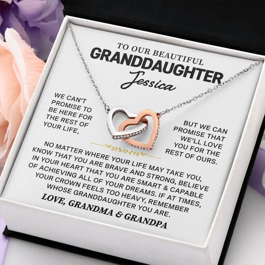Granddaughter Gift - Personalized Beautiful Gift Set - GD006