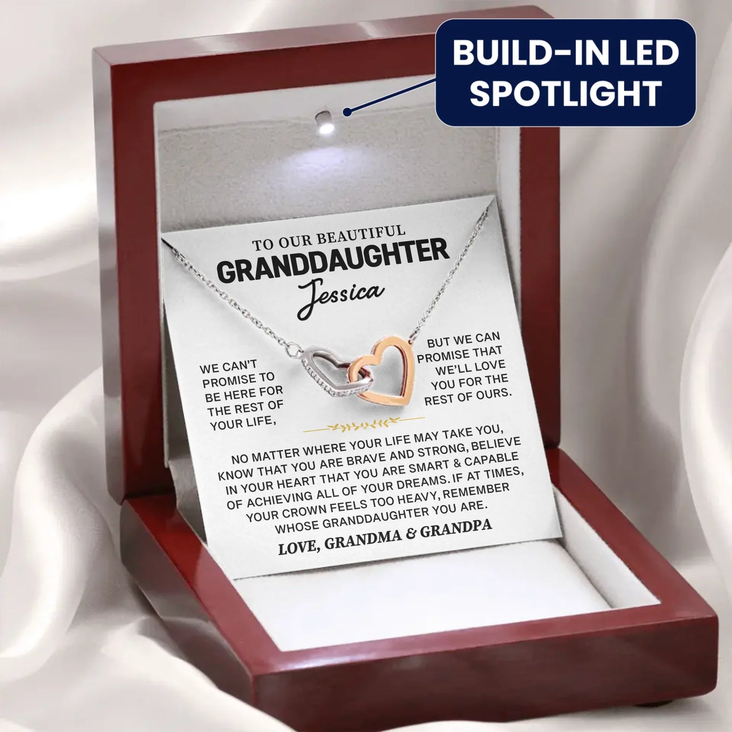 Granddaughter Gift - Personalized Beautiful Gift Set - GD006