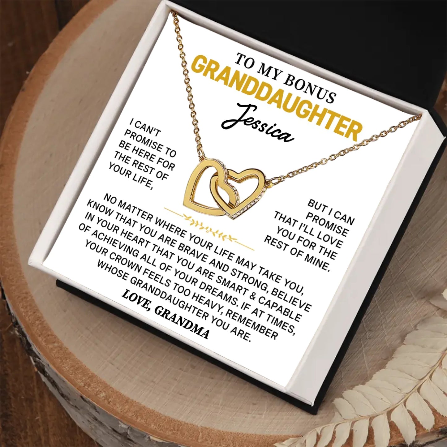 Bonus Granddaughter Gift - Personalized Beautiful Gift Set
