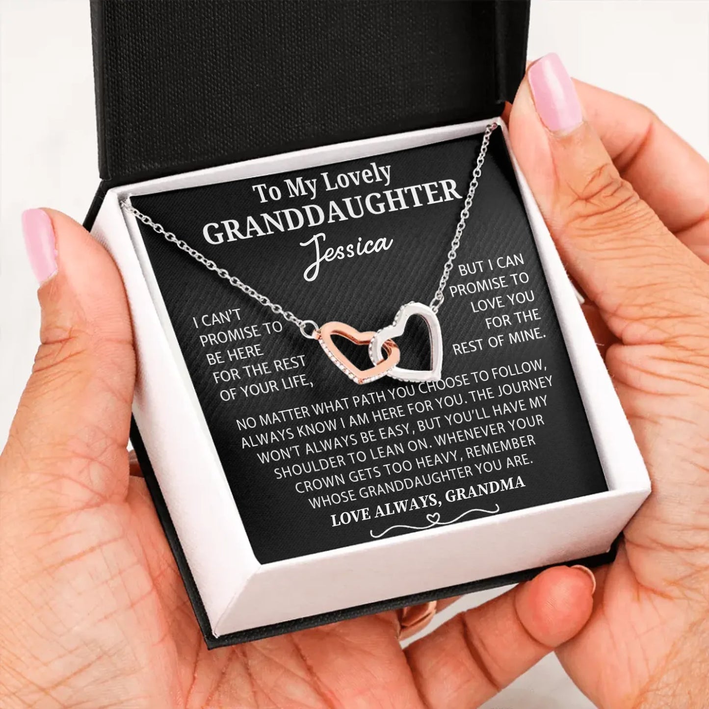 Granddaughter Gift - Personalized Beautiful Gift Set - GD008