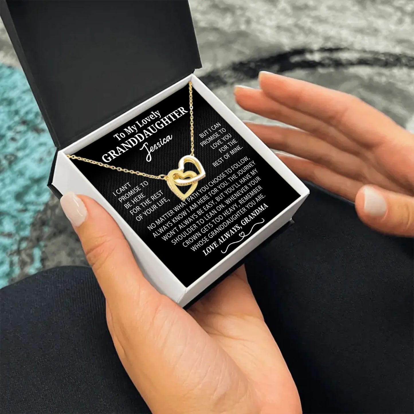 Granddaughter Gift - Personalized Beautiful Gift Set - GD008