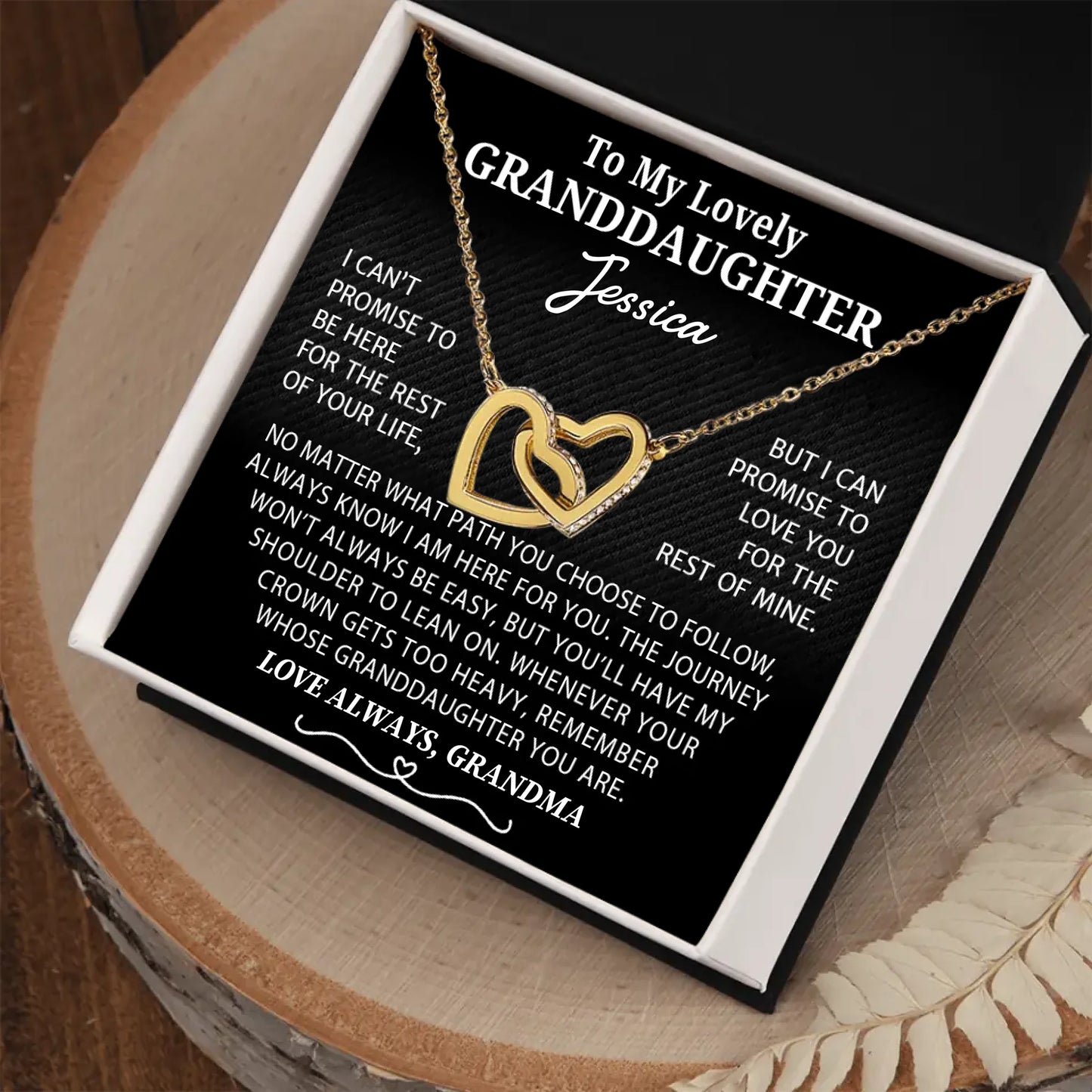 Granddaughter Gift - Personalized Beautiful Gift Set - GD008