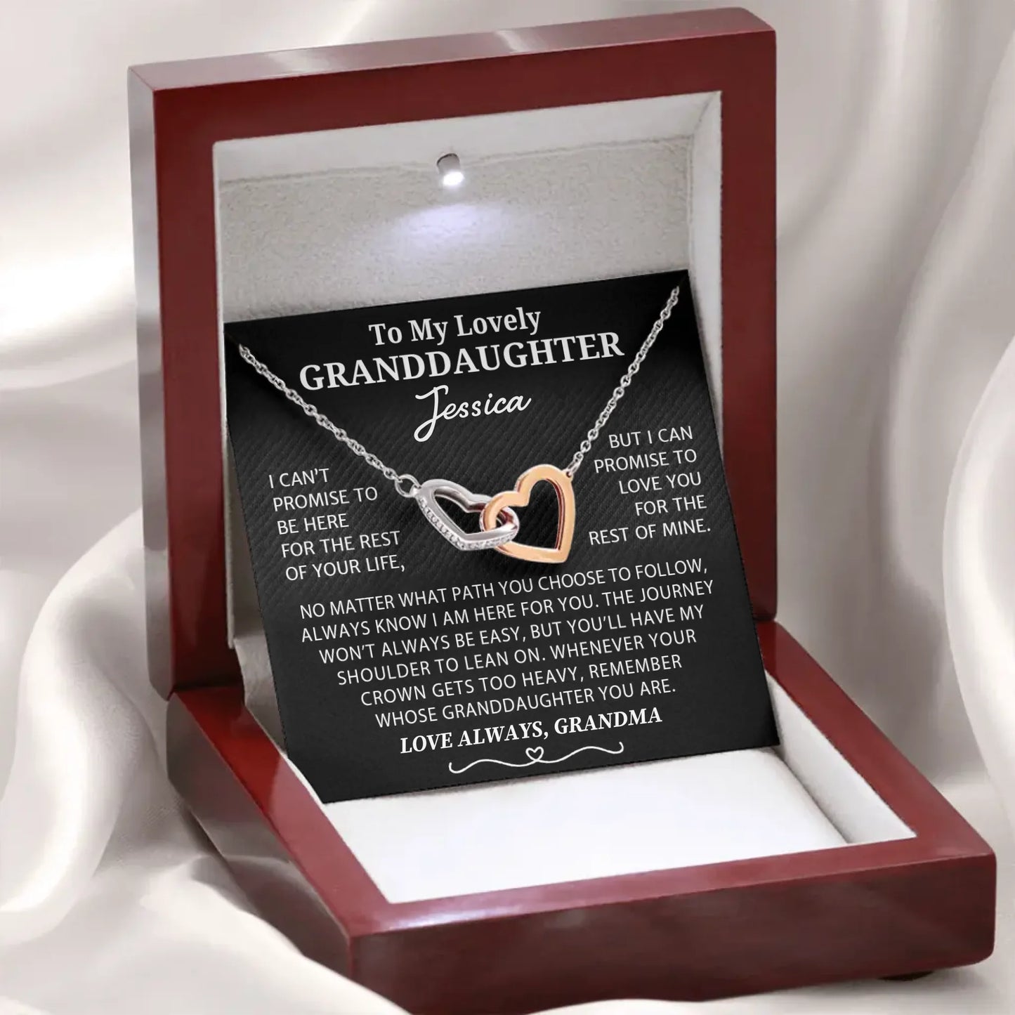 Granddaughter Gift - Personalized Beautiful Gift Set - GD008