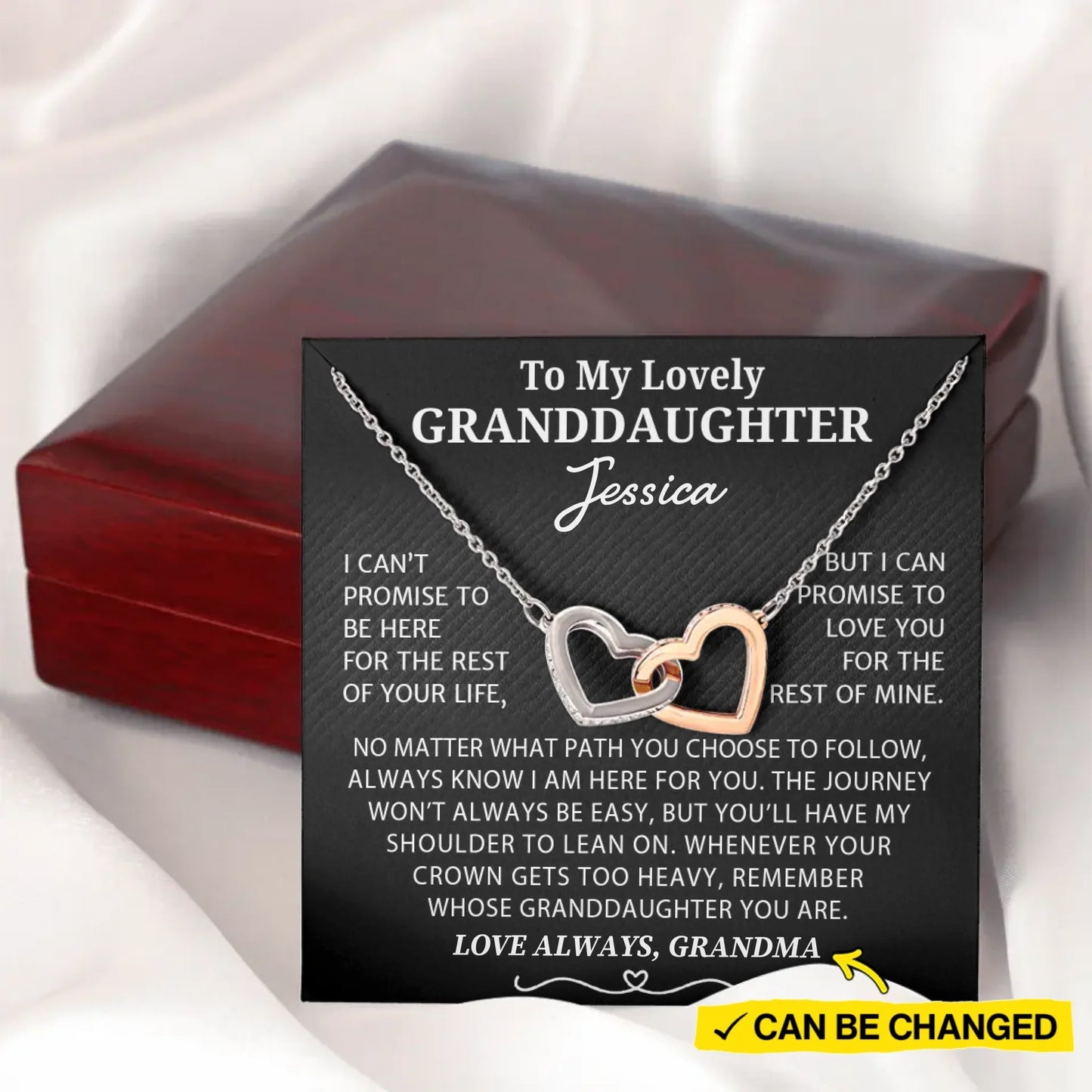 Granddaughter Gift - Personalized Beautiful Gift Set - GD008