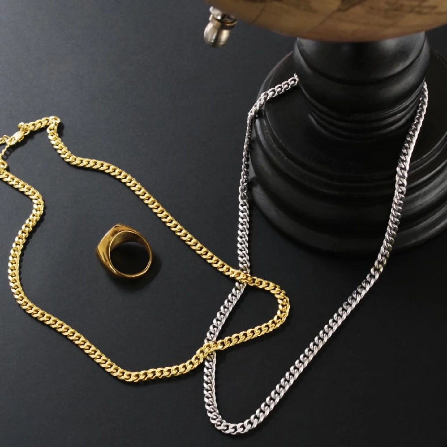 To My Bonus Son Personalized Gift- Cuban Link Chain - BS1