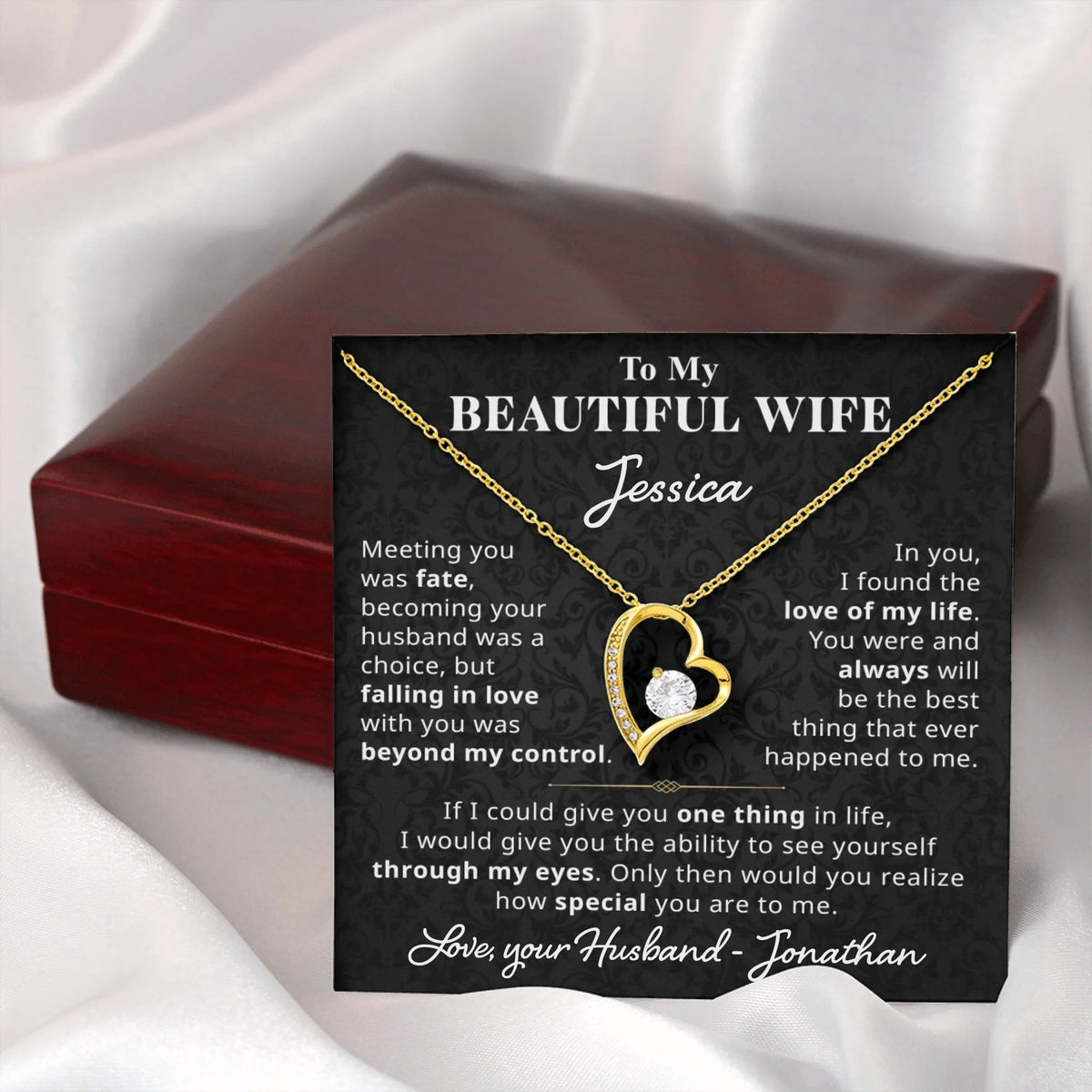 Forever Love Wooden Box 1