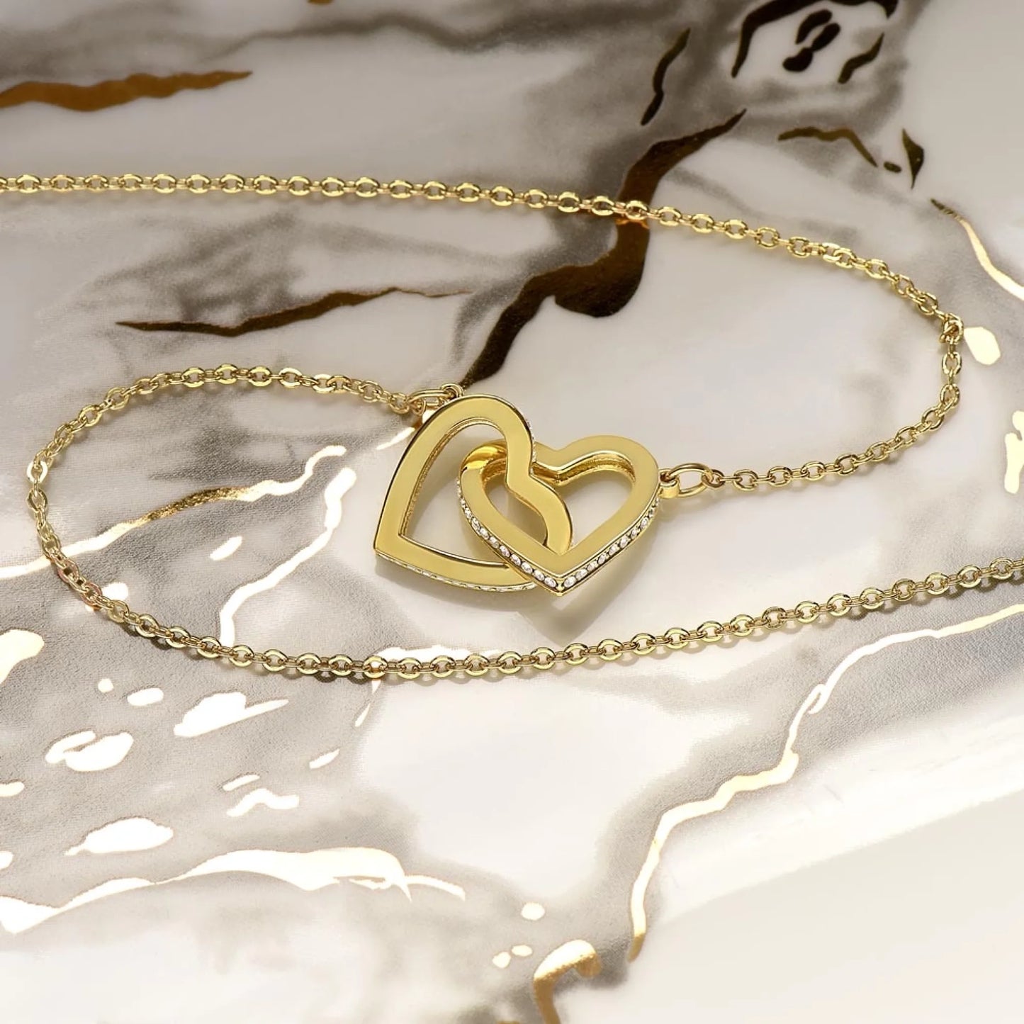 Interlocking Heart Gold LS 2