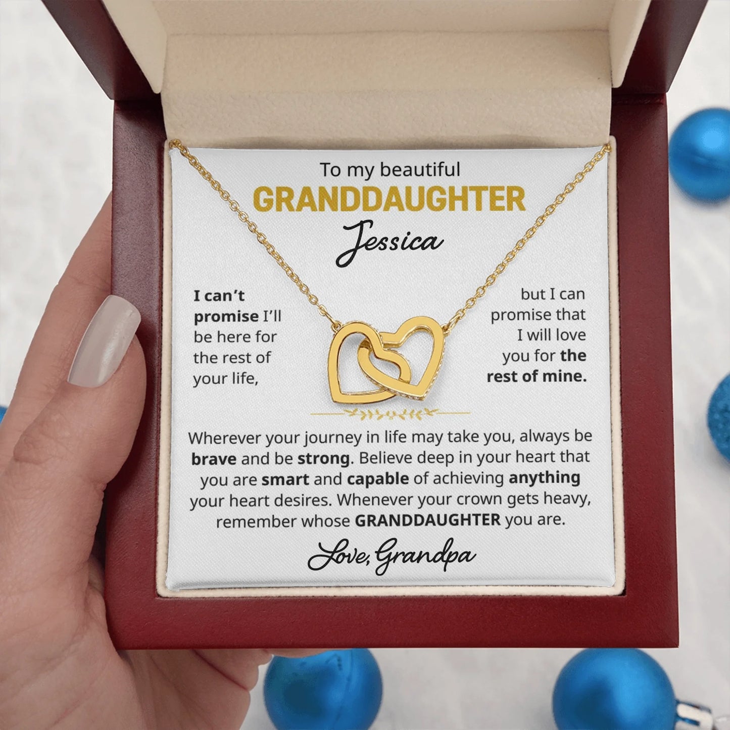 Interlocking Hearts Gold Lux N2