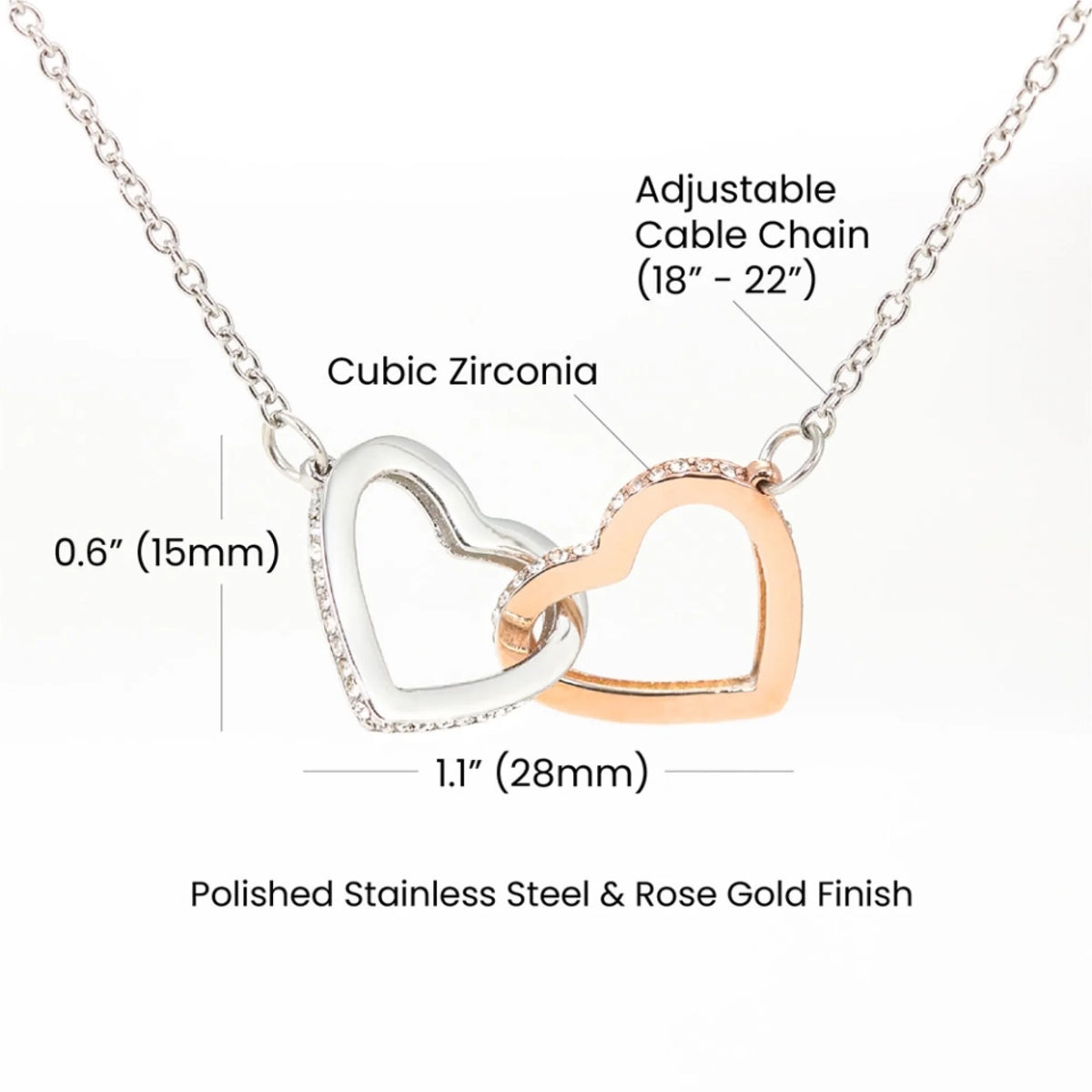 Wedding Day Gift For Mom From Bride - Personalized Necklace Gift Set - MB7