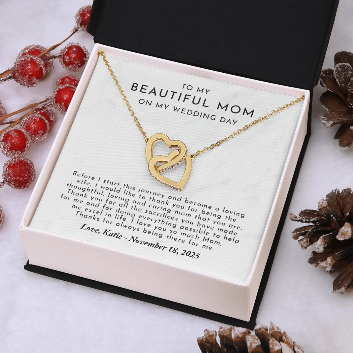 Interlocking Hearts Gold N4