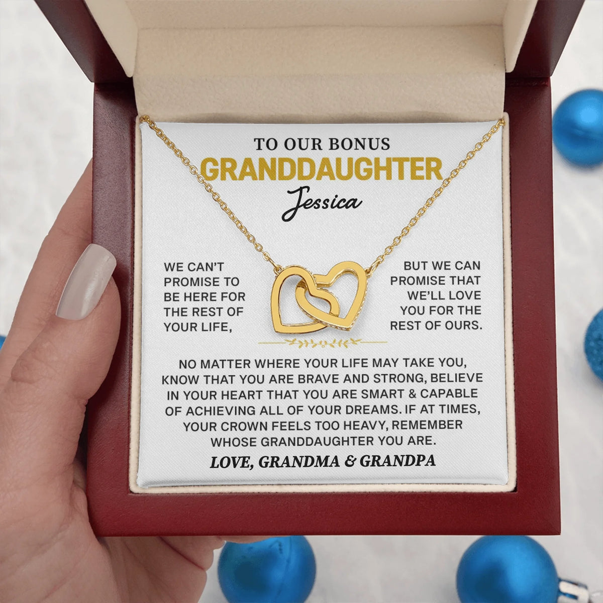 Interlocking Hearts Gold Lux N2