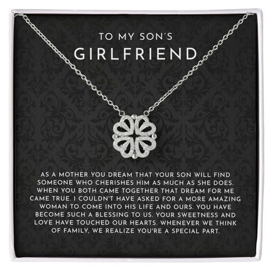 Gifts For Son's Girlfriend - Magnetic Hearts Necklace