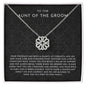 Aunt Of The Groom Gift On Wedding Day - Auntie Gift From Groom Necklace