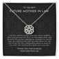 Future Mother In Law Gift From Bride - Magnetic Hearts Necklace