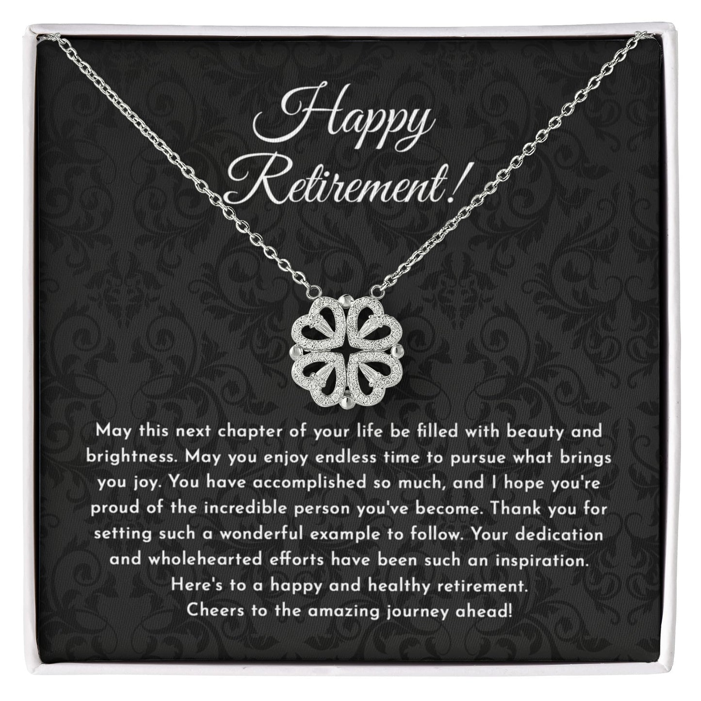 Retirement Gift For Woman - Magnetic Heart Necklace
