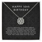50th Birthday Gift For Women - Magnetic Hearts Necklace