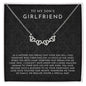 Gifts For Son's Girlfriend - Magnetic Hearts Necklace