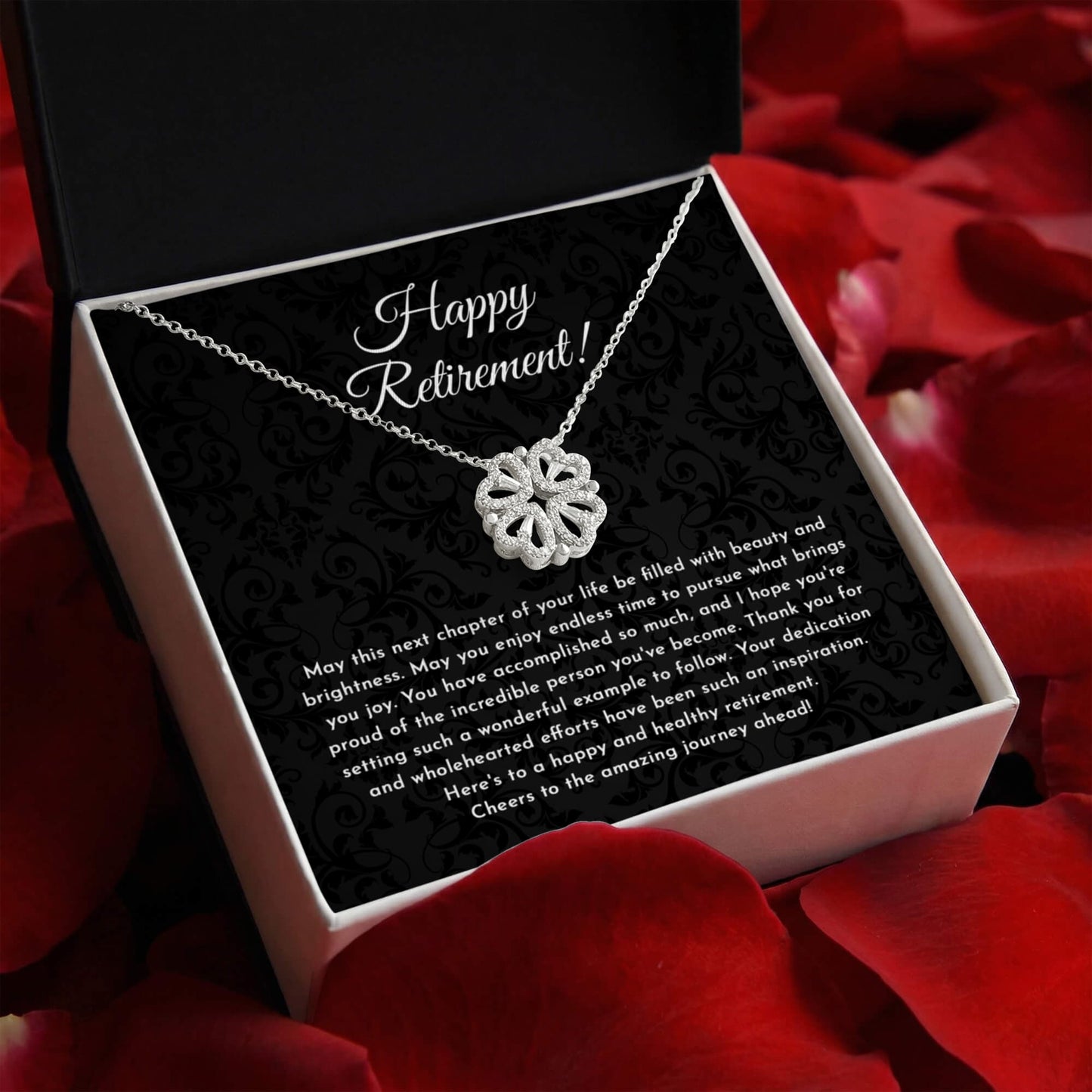 Retirement Gift For Woman - Magnetic Heart Necklace