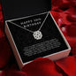 50th Birthday Gift For Women - Magnetic Hearts Necklace