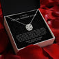 Future Mother In Law Gift From Bride - Magnetic Hearts Necklace