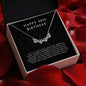 50th Birthday Gift For Women - Magnetic Hearts Necklace