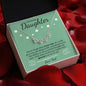 Daughter Gift From Dad - Magnetic Hearts Necklace