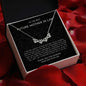 Future Mother In Law Gift From Bride - Magnetic Hearts Necklace