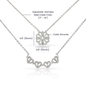 Gifts For Son's Girlfriend - Magnetic Hearts Necklace
