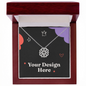 To My Bestie - Magnetic Hearts Necklace