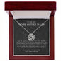 Future Mother In Law Gift From Bride - Magnetic Hearts Necklace