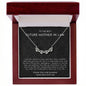 Future Mother In Law Gift From Bride - Magnetic Hearts Necklace