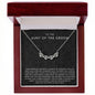 Aunt Of The Groom Gift On Wedding Day - Auntie Gift From Groom Necklace